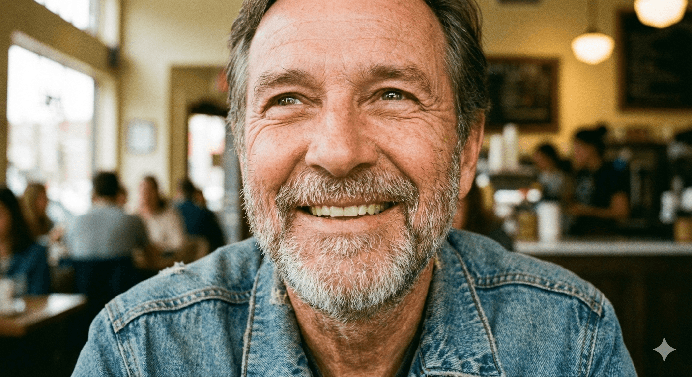 image d'un candidat satisfait de type arabe